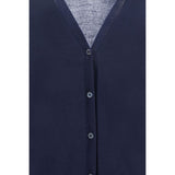 Prada Blue Cashmere Cardigan