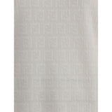 Fendi White Viscose T-Shirt